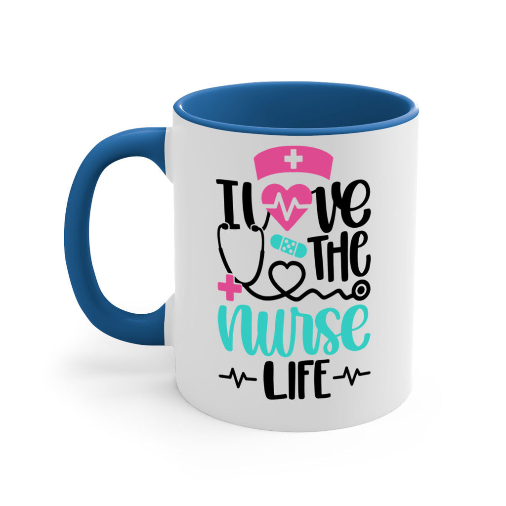 I Love The Nurse Life Style Style 169#- nurse-Mug / Coffee Cup