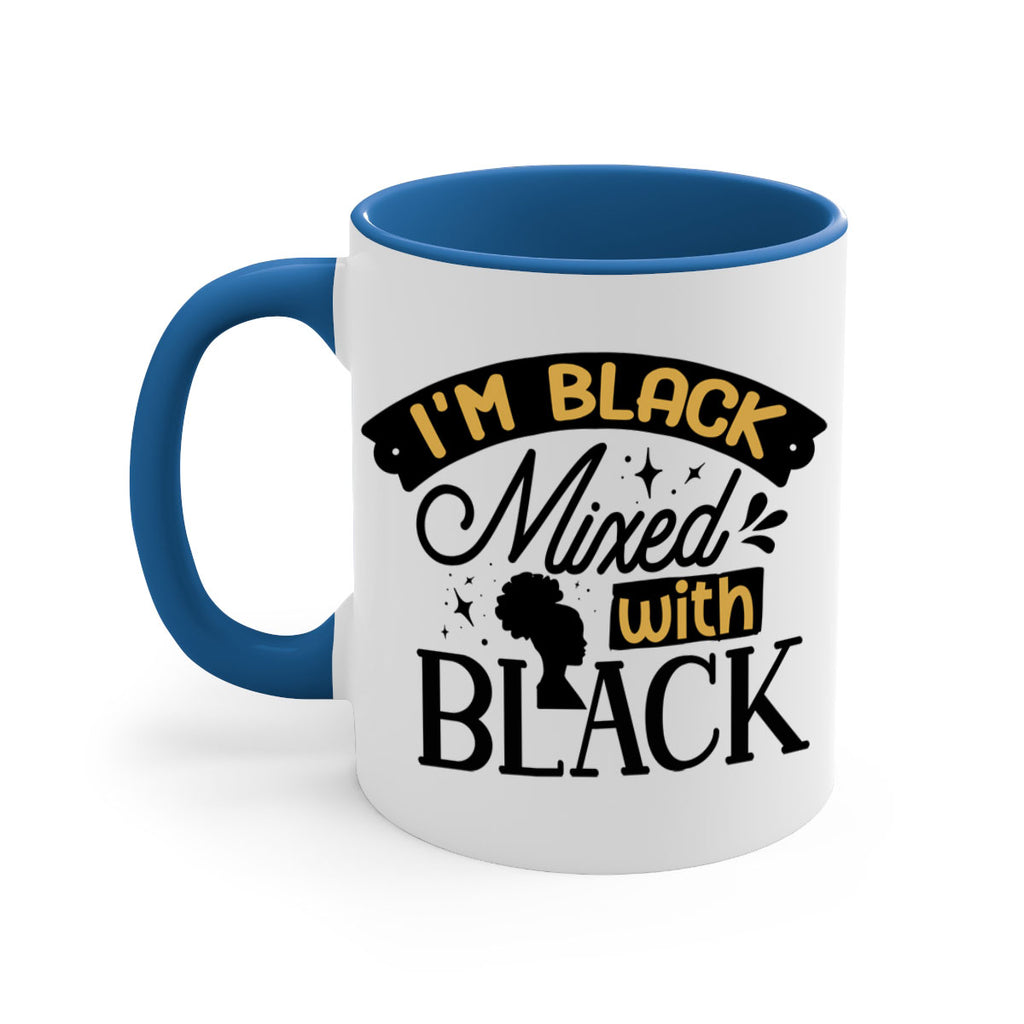 Im black mixed with black Style 30#- Black women - Girls-Mug / Coffee Cup