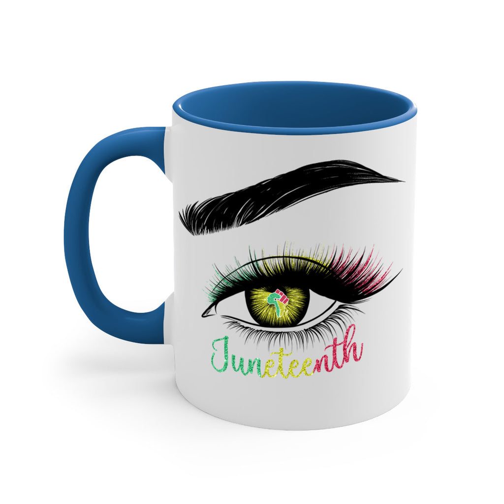 Juneteenth 1865 GirlS Eye 3#- juneteenth-Mug / Coffee Cup