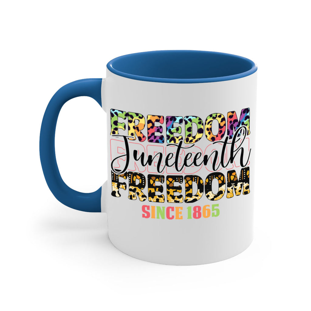 Juneteenth Freedom Since 1865 Png 36#- juneteenth-Mug / Coffee Cup
