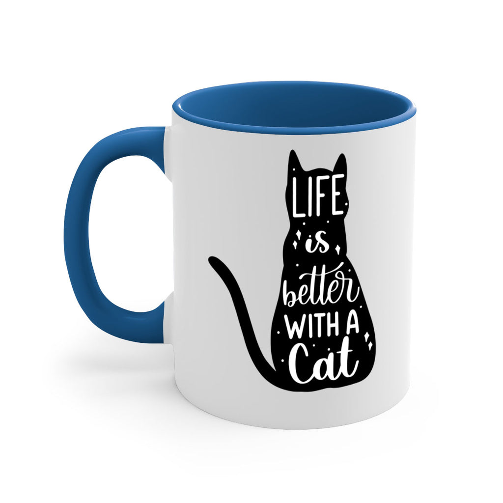 Life Is Better With A Cat Style 98#- cat-Mug / Coffee Cup