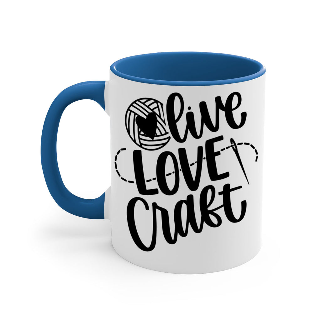 Live Love Craft 15#- crafting-Mug / Coffee Cup
