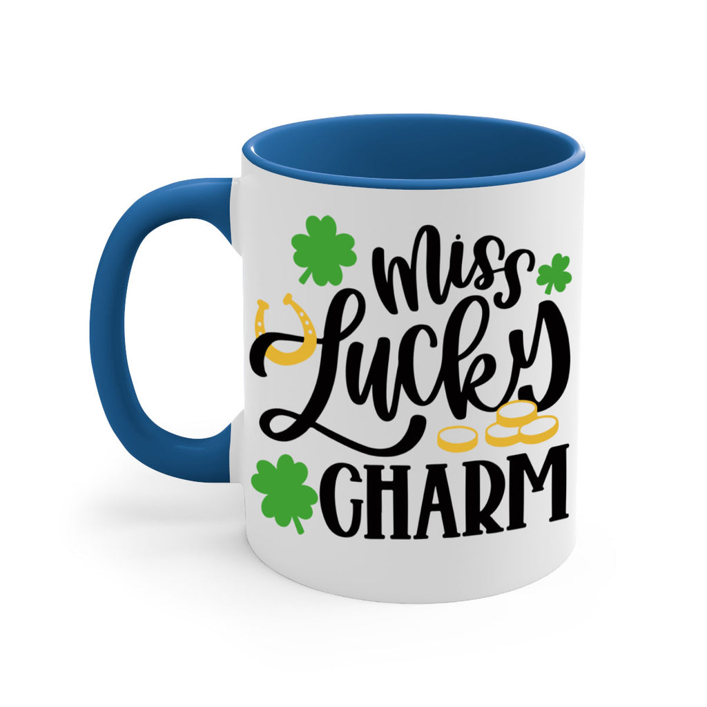 Miss Lucky Charm Style 47#- St Patricks Day-Mug / Coffee Cup