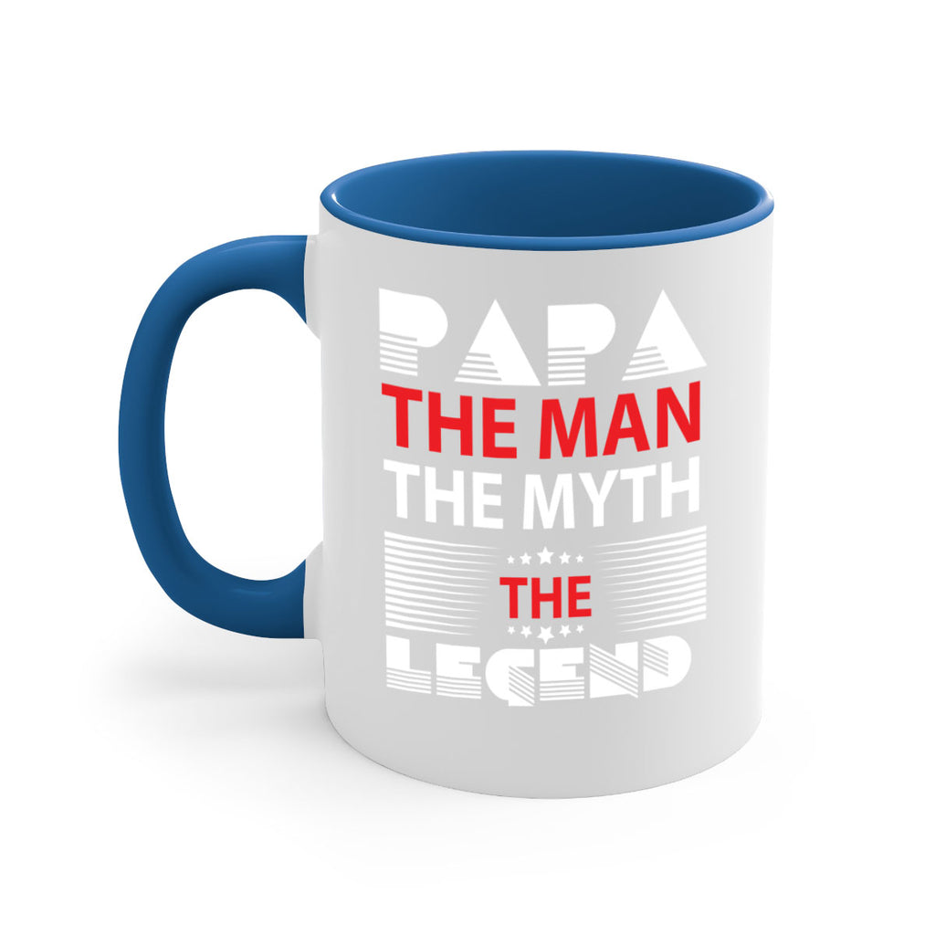PAPA THE MAN 114#- grandpa-Mug / Coffee Cup