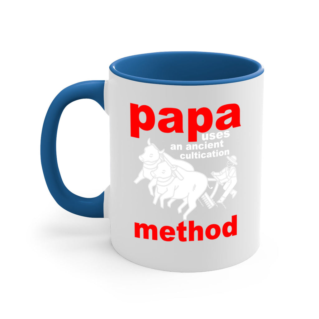 PAPA USES an ancient 113#- grandpa-Mug / Coffee Cup