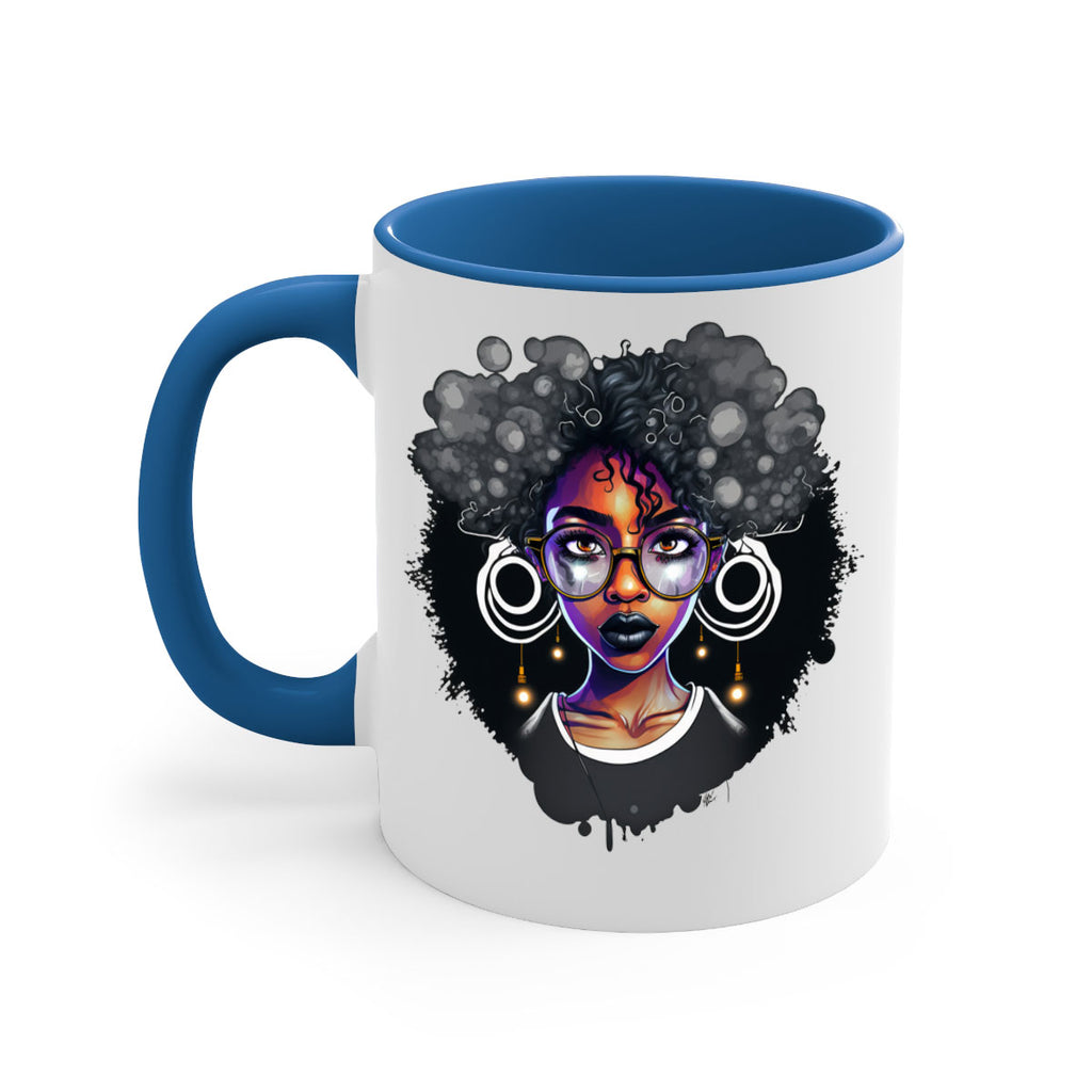 Sparkling Black Girl Design 10#- Black women - Girls-Mug / Coffee Cup