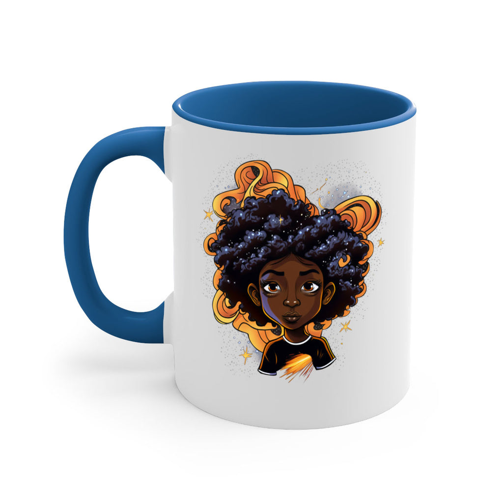 Sparkling Black Girl Design 12#- Black women - Girls-Mug / Coffee Cup