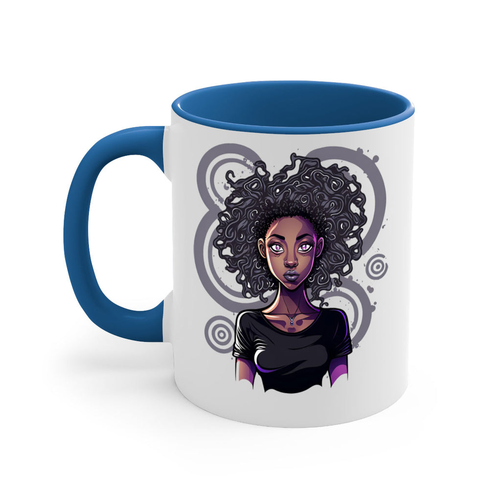 Sparkling Black Girl Design 14#- Black women - Girls-Mug / Coffee Cup
