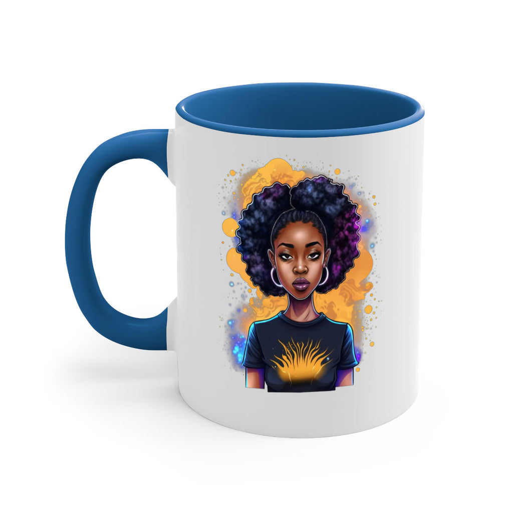 Sparkling Black Girl Design 15#- Black women - Girls-Mug / Coffee Cup