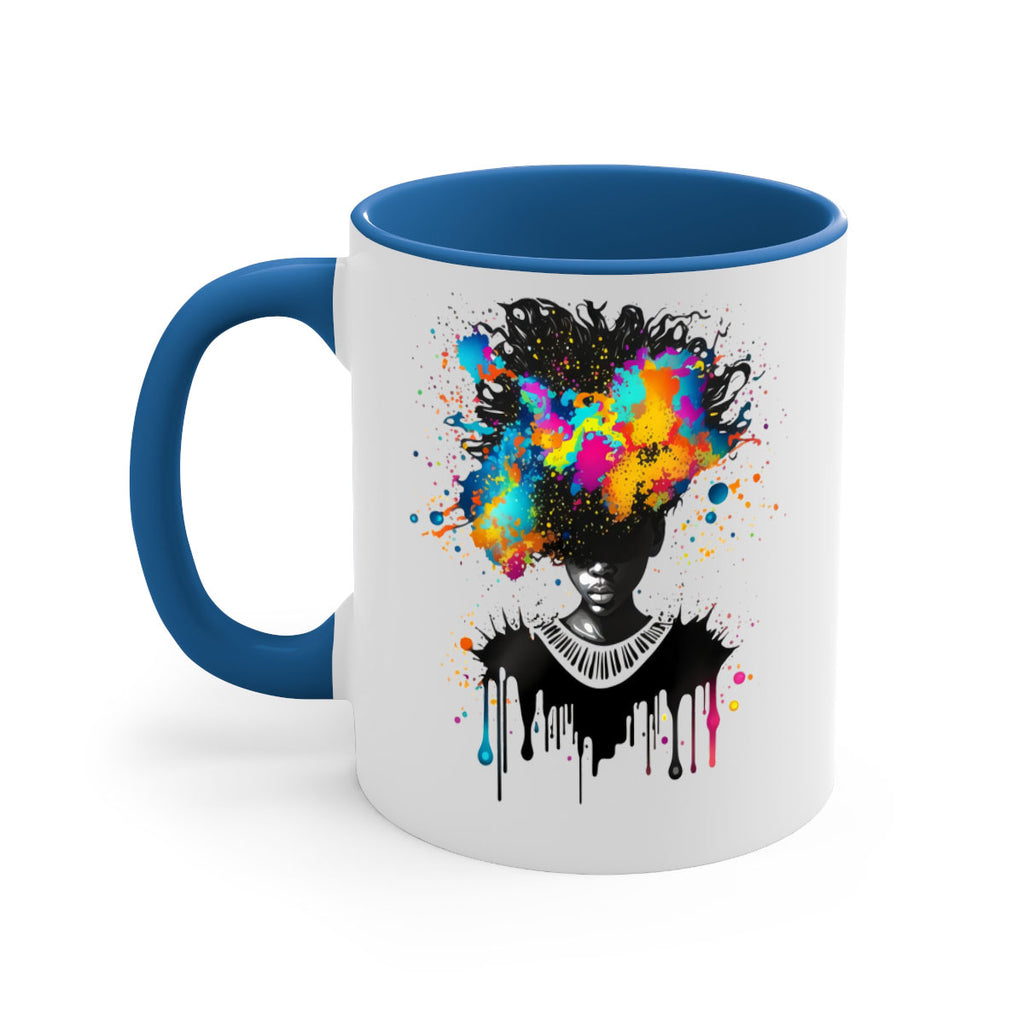 Sparkling Black Girl Design 16#- Black women - Girls-Mug / Coffee Cup