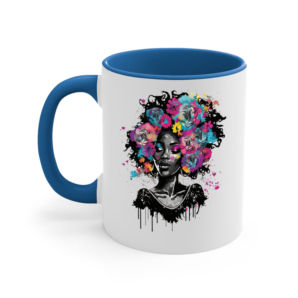 Sparkling Black Girl Design 17#- Black women - Girls-Mug / Coffee Cup