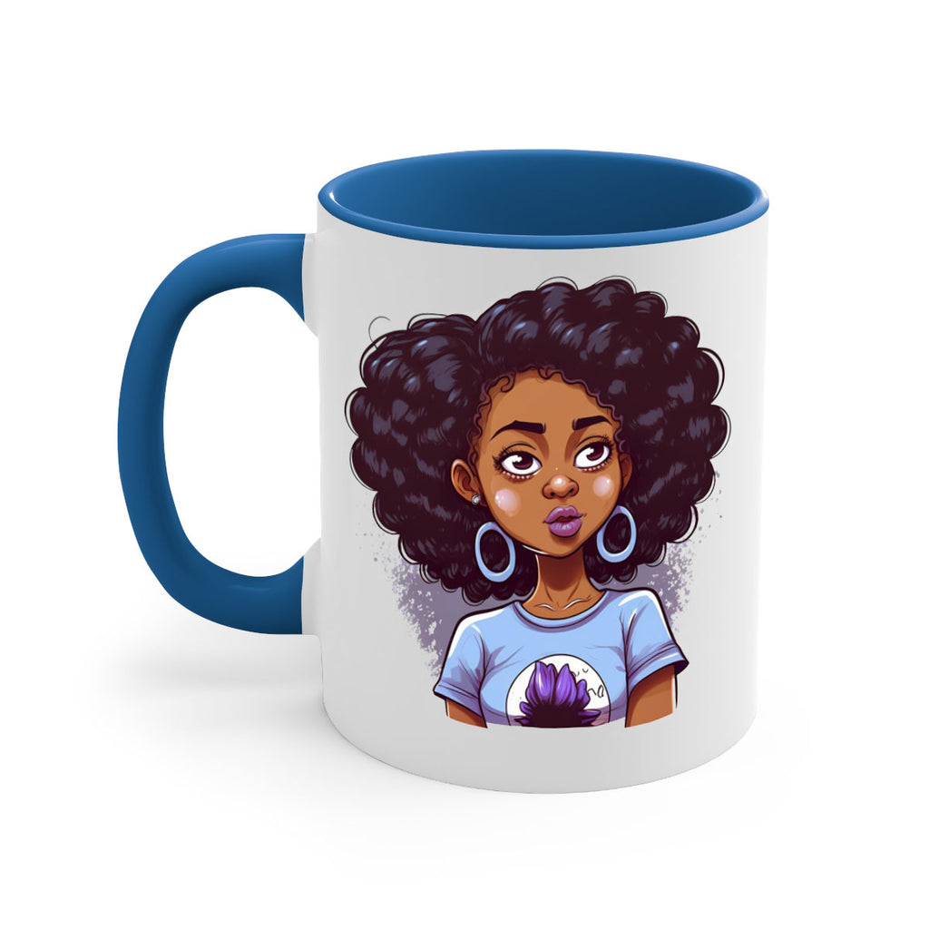 Sparkling Black Girl Design 20#- Black women - Girls-Mug / Coffee Cup