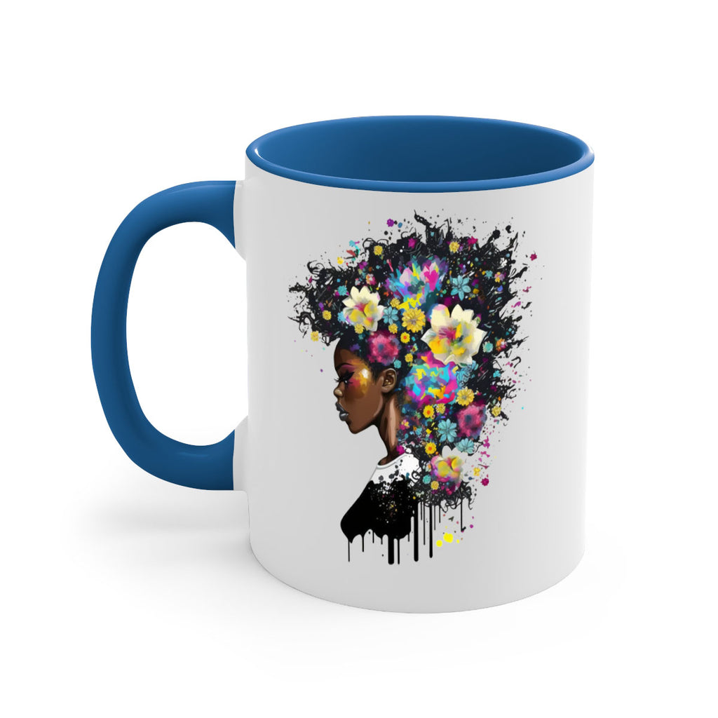 Sparkling Black Girl Design 2#- Black women - Girls-Mug / Coffee Cup