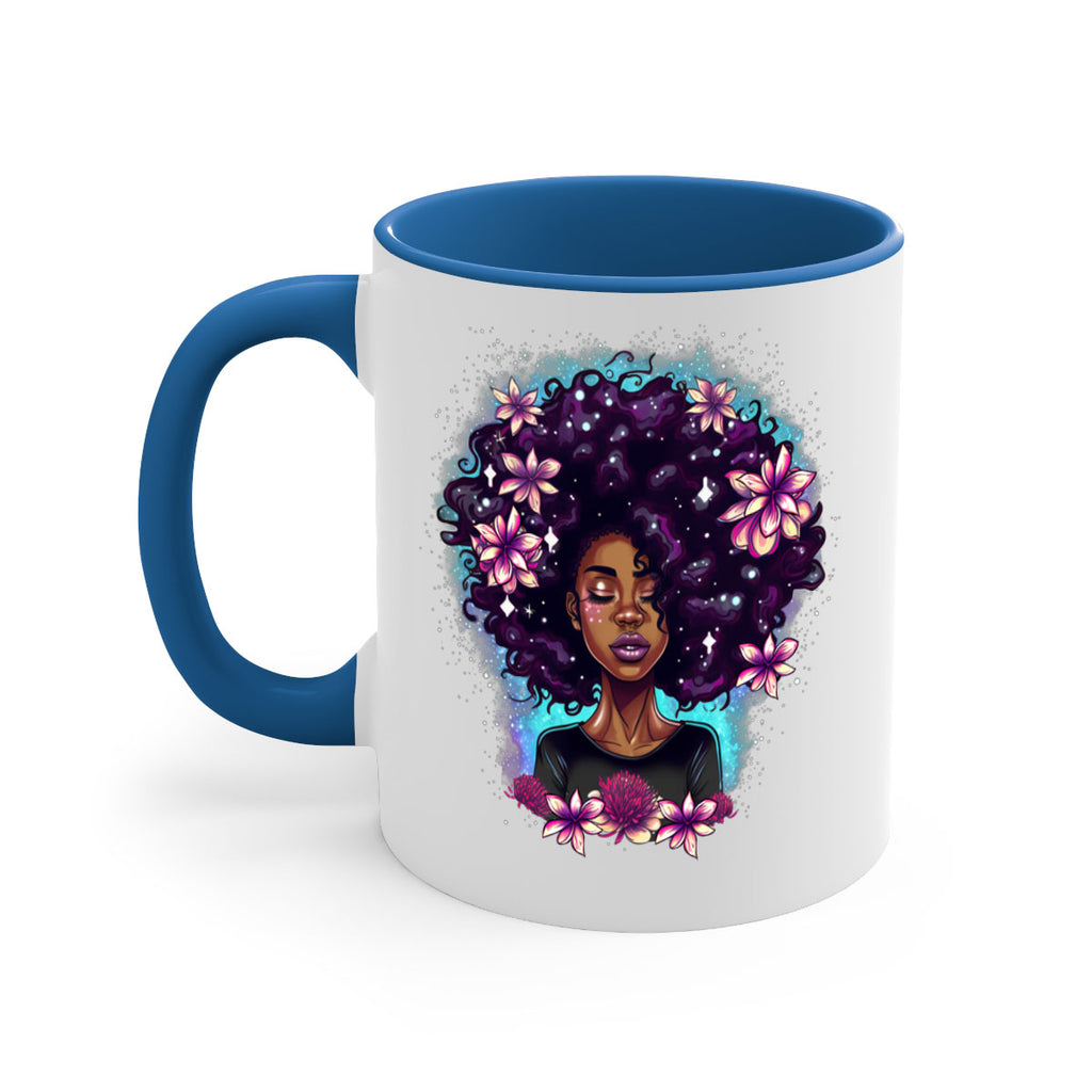 Sparkling Black Girl Design 3#- Black women - Girls-Mug / Coffee Cup
