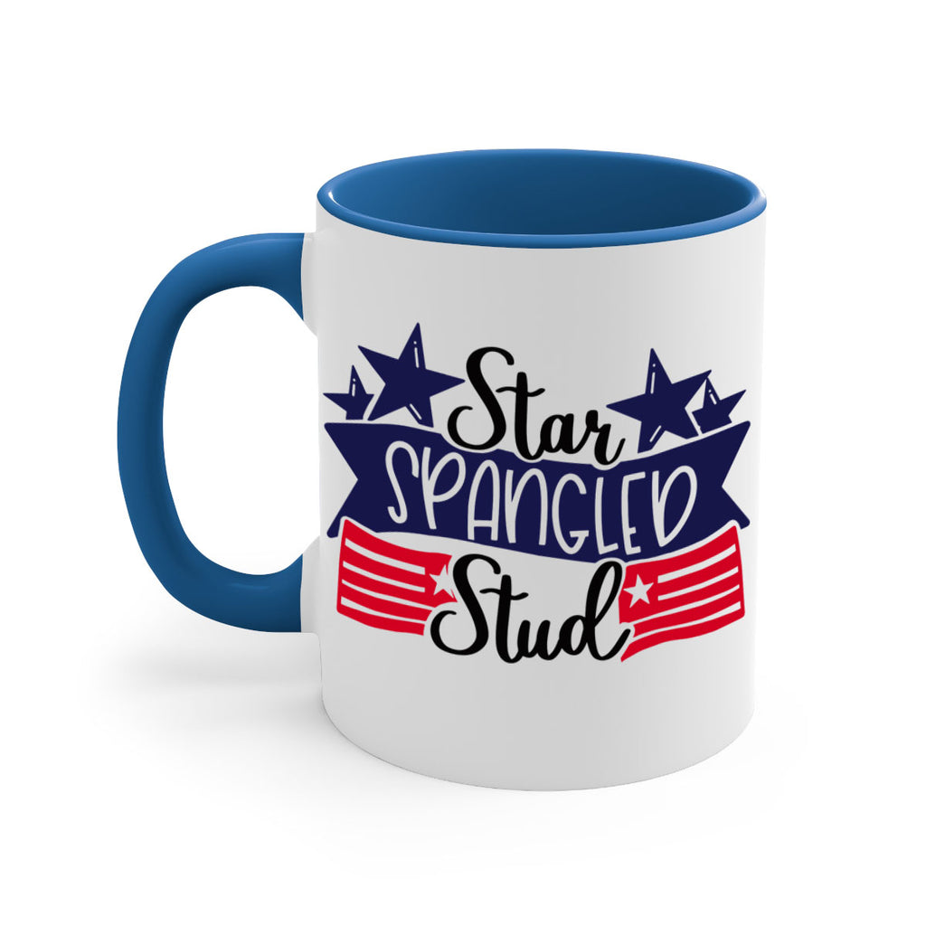 Star Spangled Stud Style 173#- 4th Of July-Mug / Coffee Cup