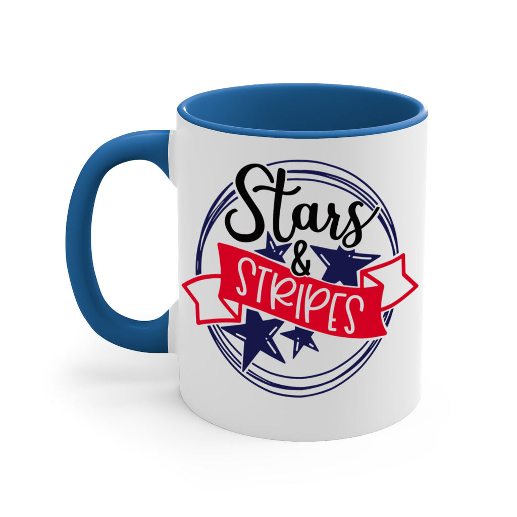 Stars StripeS Style 174#- 4th Of July-Mug / Coffee Cup