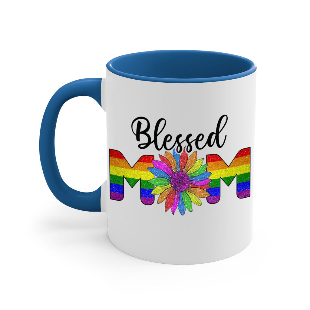 Sunflower Lgbt Blessed Mom  51#- lgbt-Mug / Coffee Cup