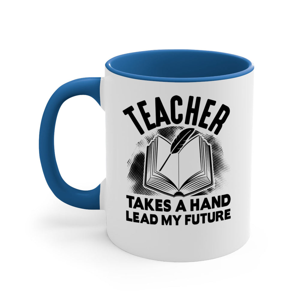 Teacher take a hand Style 202#- teacher-Mug / Coffee Cup