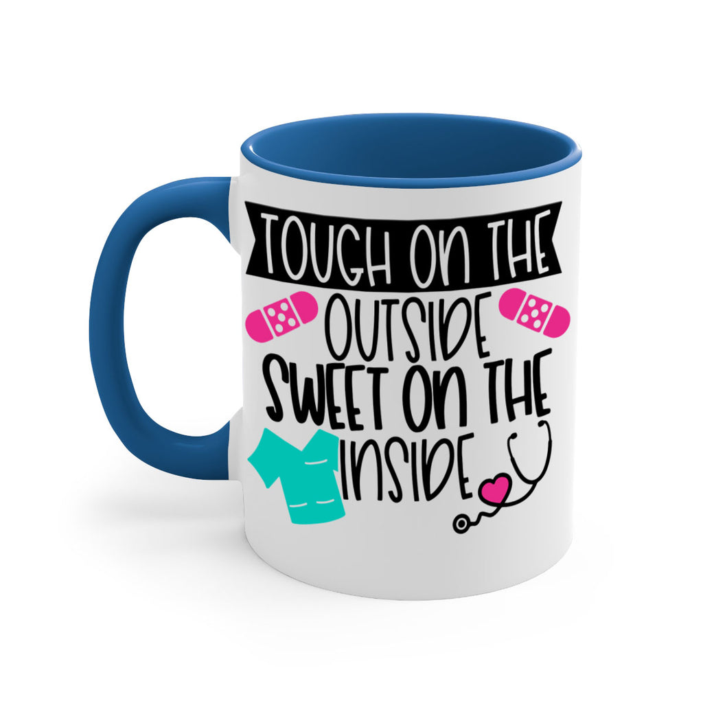 Tough On The Outside Sweet On The Inside Style Style 14#- nurse-Mug / Coffee Cup