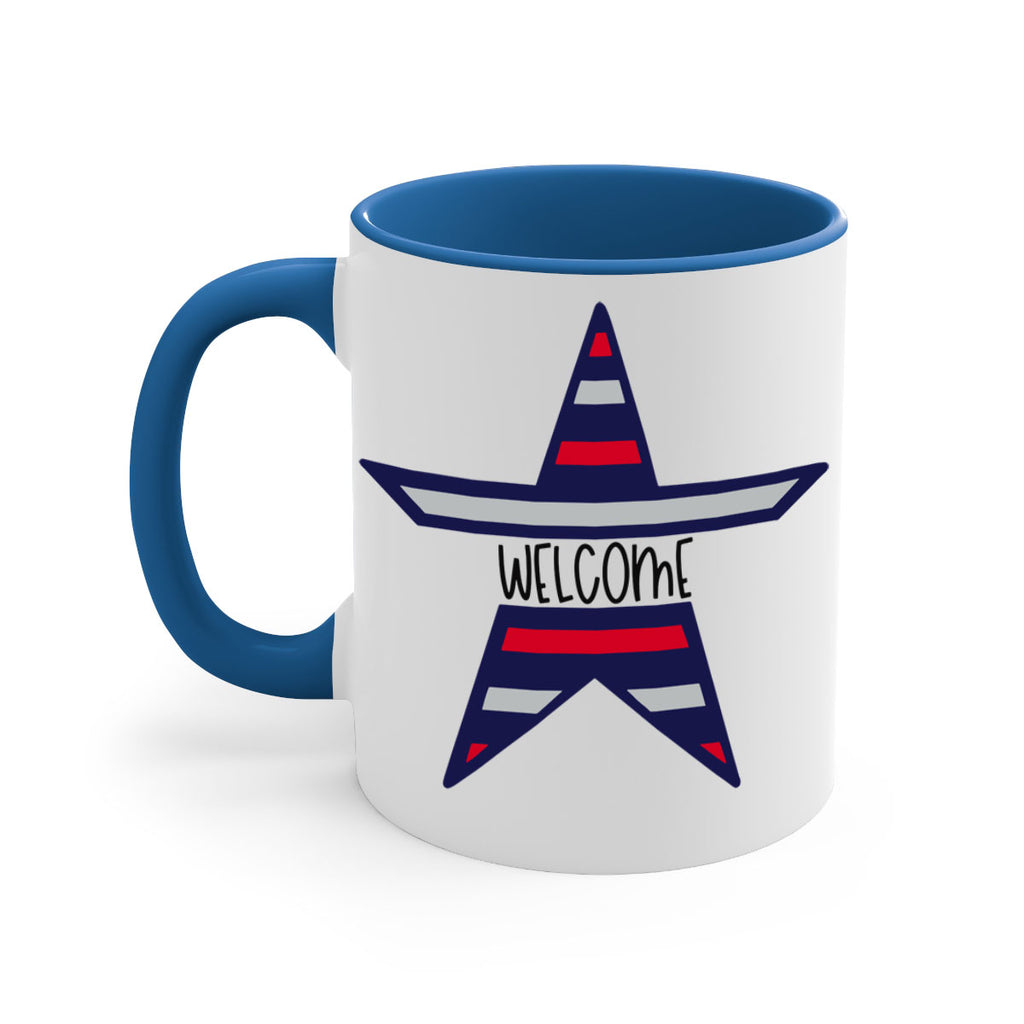 Welcome Style 186#- 4th Of July-Mug / Coffee Cup
