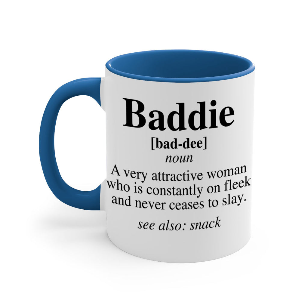 baddie definition 269#- black words - phrases-Mug / Coffee Cup