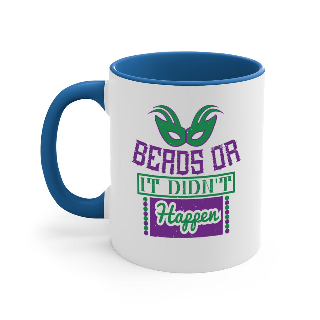 beads or it didnt happen 27#- mardi gras-Mug / Coffee Cup