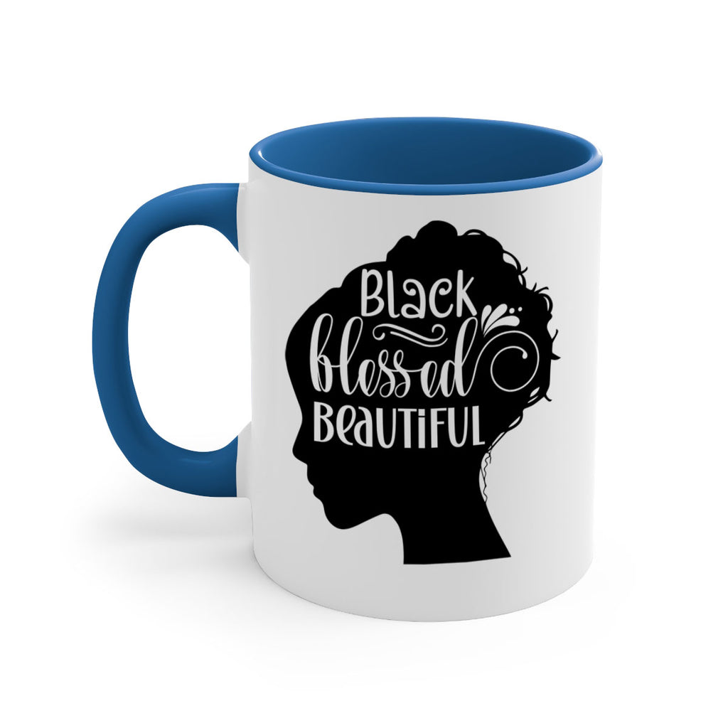 black blessed beautiful Style 62#- Black women - Girls-Mug / Coffee Cup