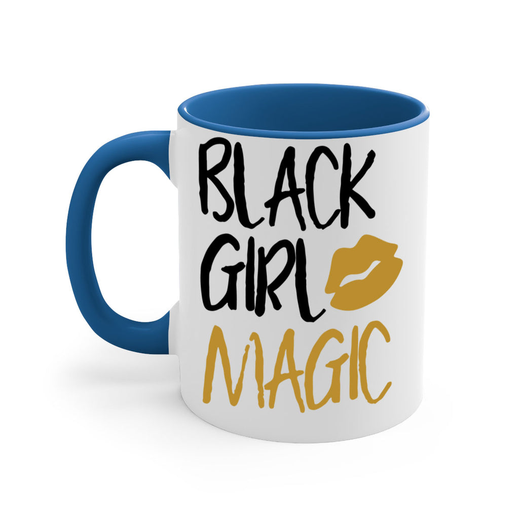 black girl magic lips cocoandbanana 245#- black words - phrases-Mug / Coffee Cup