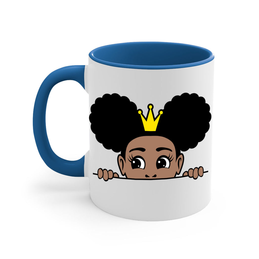 crown afro puffs 51#- Black women - Girls-Mug / Coffee Cup
