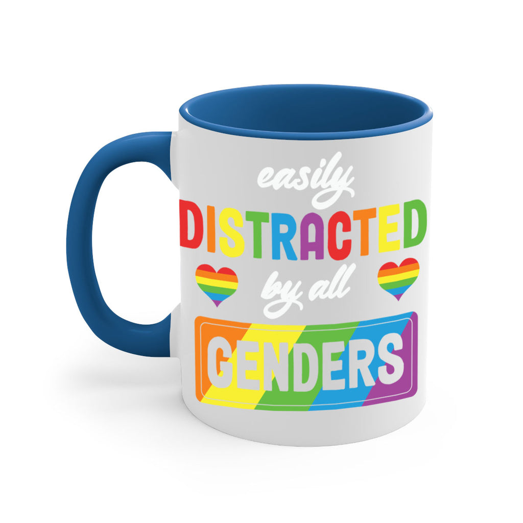 easily distracted by all genders lgbt 142#- lgbt-Mug / Coffee Cup