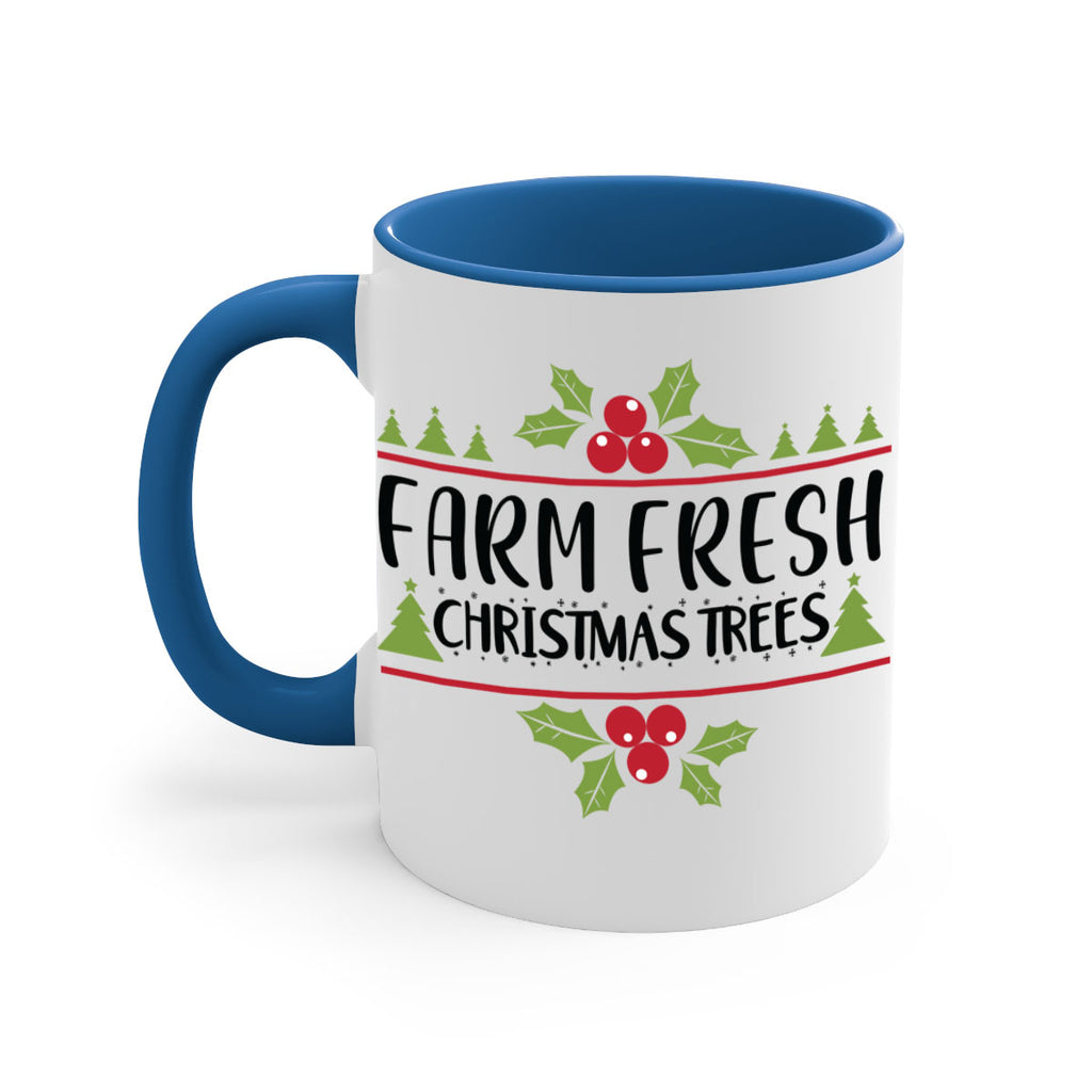 farm fresh christmas trees style 207#- christmas-Mug / Coffee Cup
