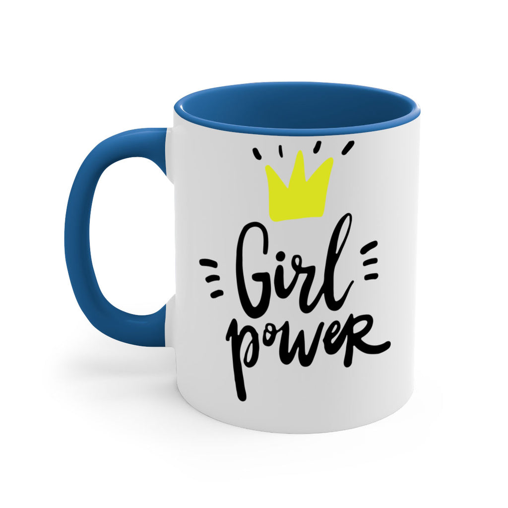 girl power crown 35#- Black women - Girls-Mug / Coffee Cup