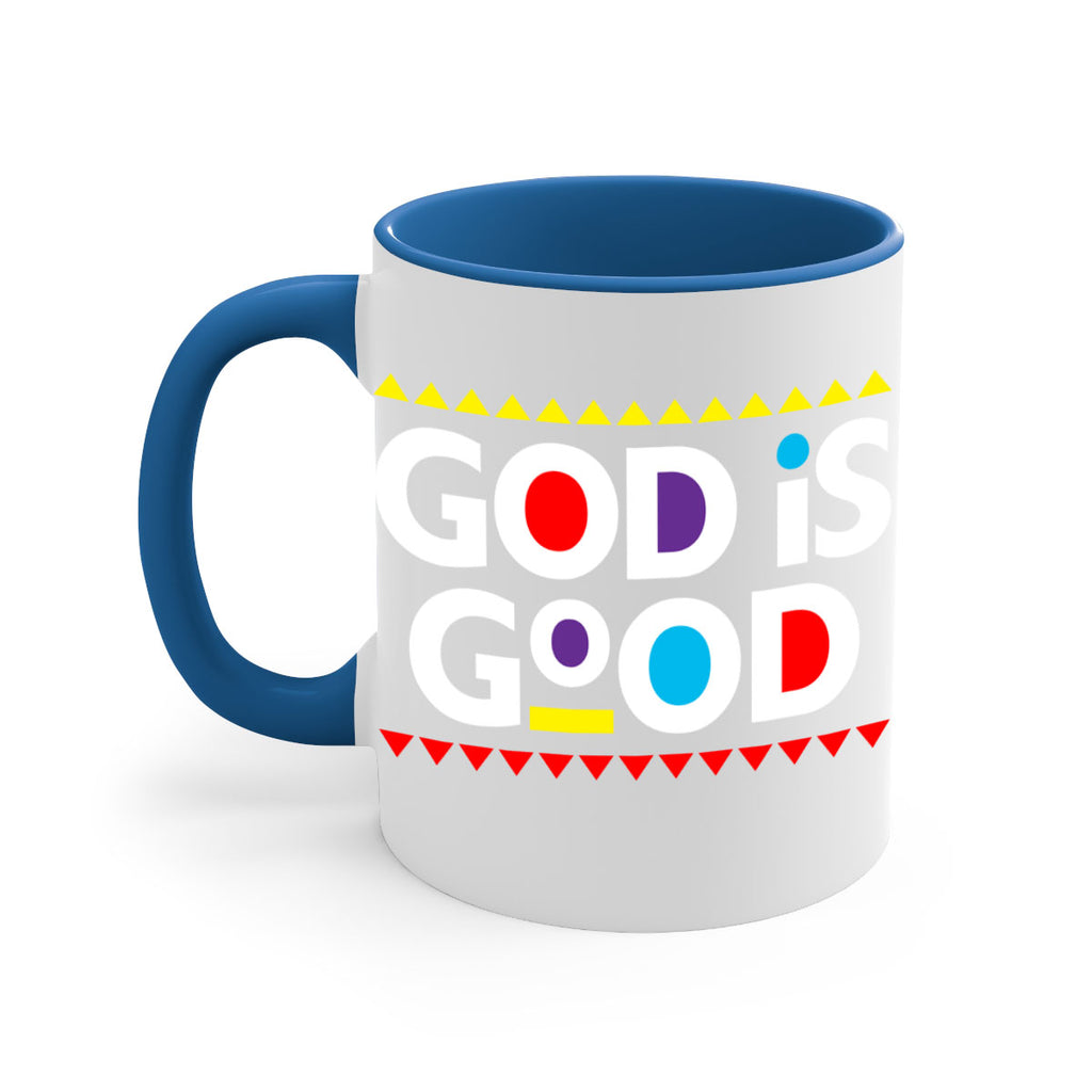 god is good 143#- black words - phrases-Mug / Coffee Cup