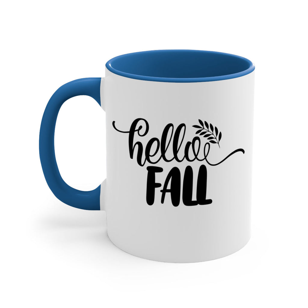 hello fall 54#- thanksgiving-Mug / Coffee Cup