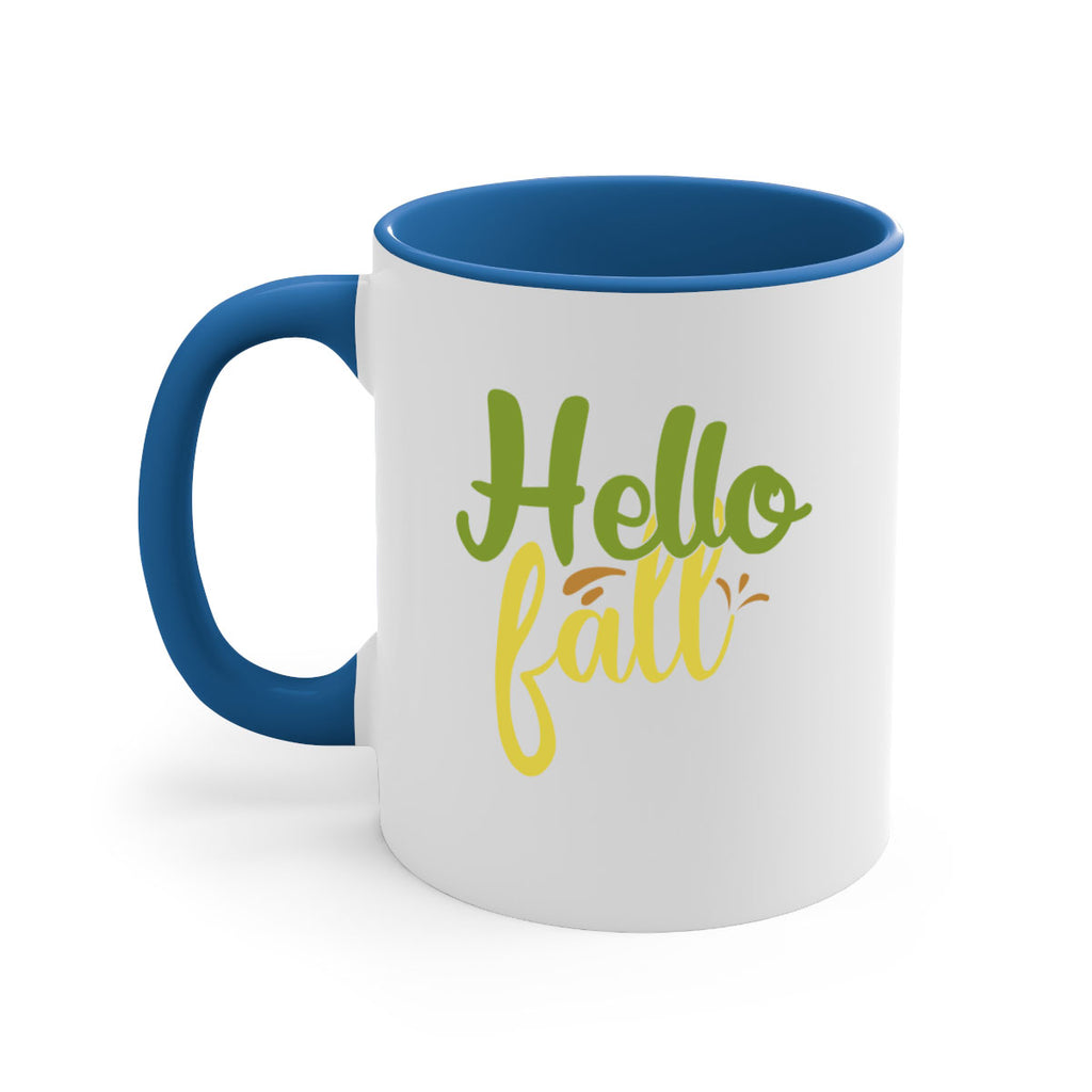 hello fall 55#- thanksgiving-Mug / Coffee Cup