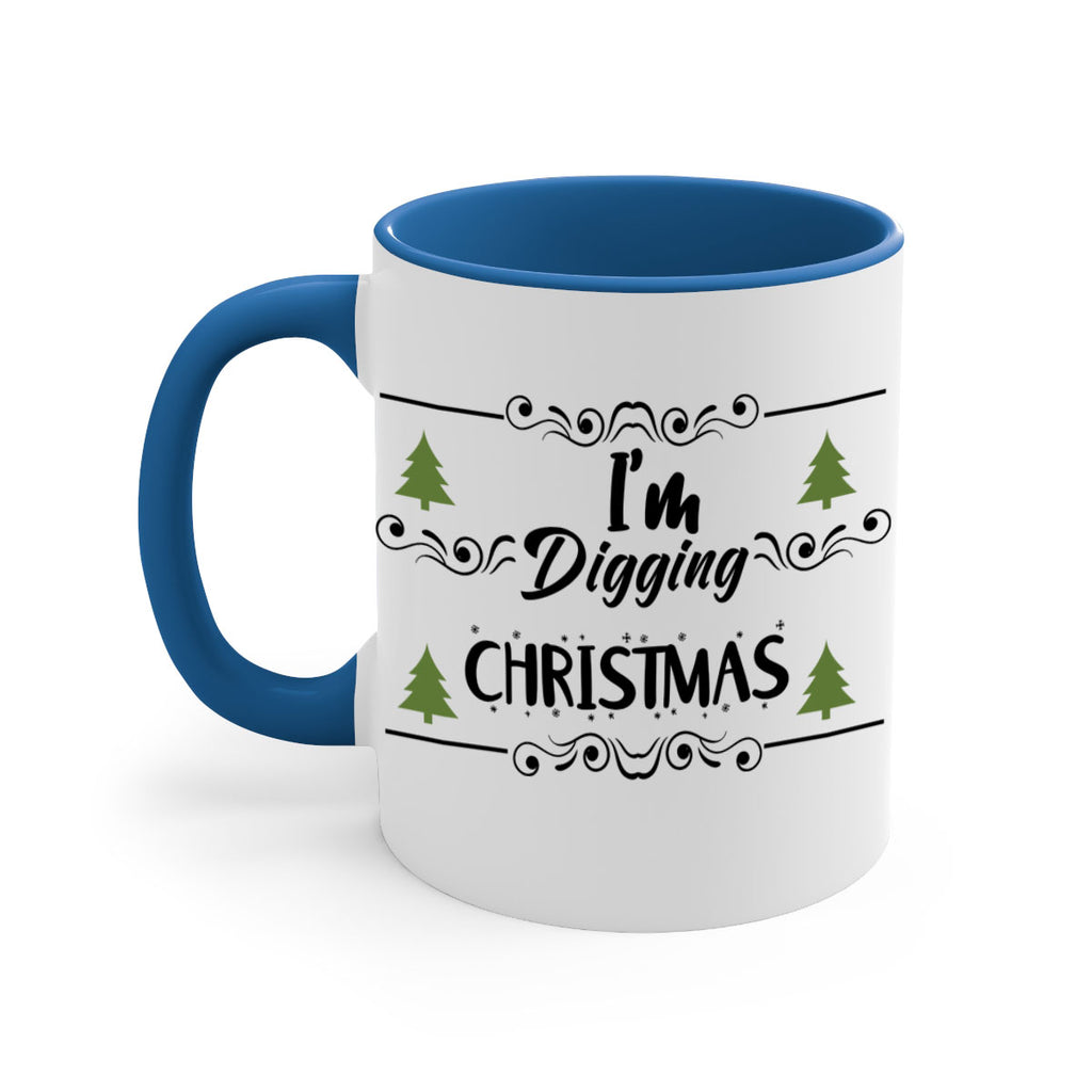 i m digging christmas style 338#- christmas-Mug / Coffee Cup