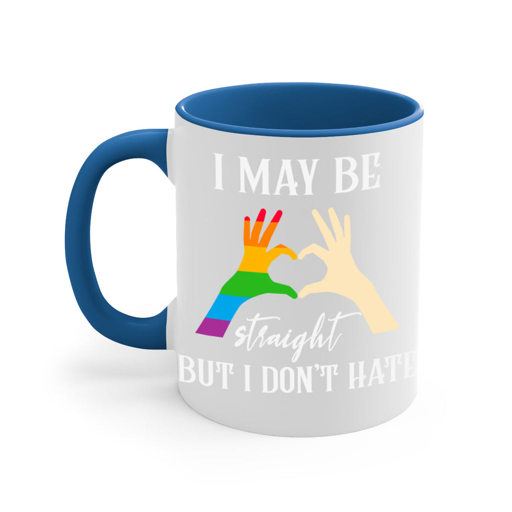 i may be straight but lgbt 125#- lgbt-Mug / Coffee Cup