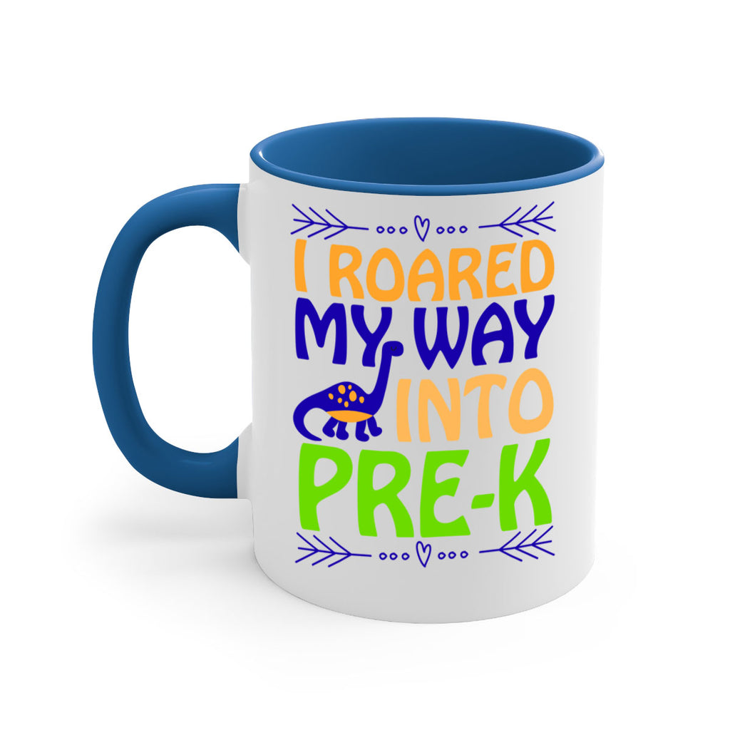i roared my way into prek 20#- mardi gras-Mug / Coffee Cup