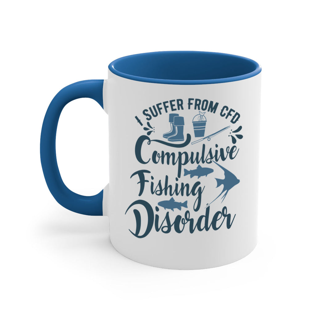 i suffer from 98#- fishing-Mug / Coffee Cup