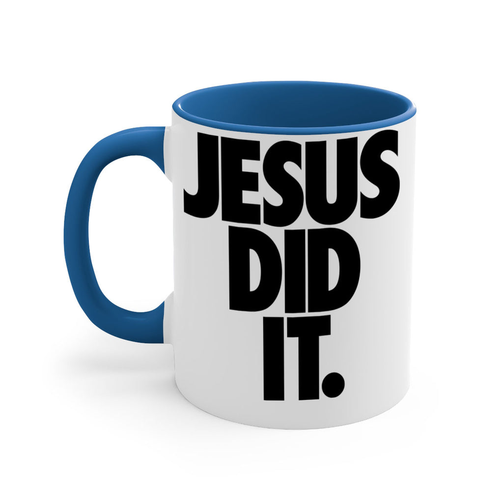 jesus did it 102#- black words - phrases-Mug / Coffee Cup