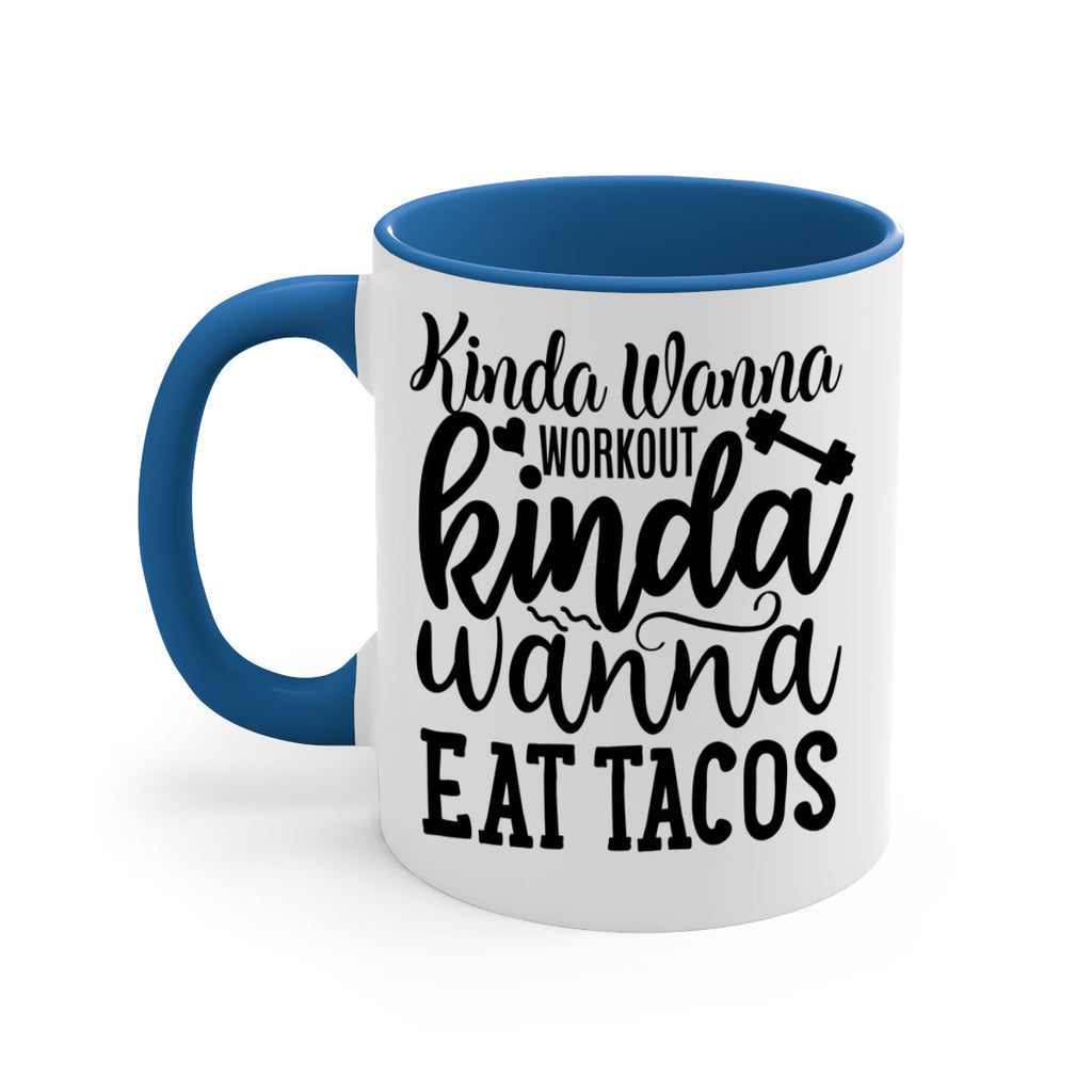 kinda wanna workout kinda wanna eat tacos 35#- gym-Mug / Coffee Cup