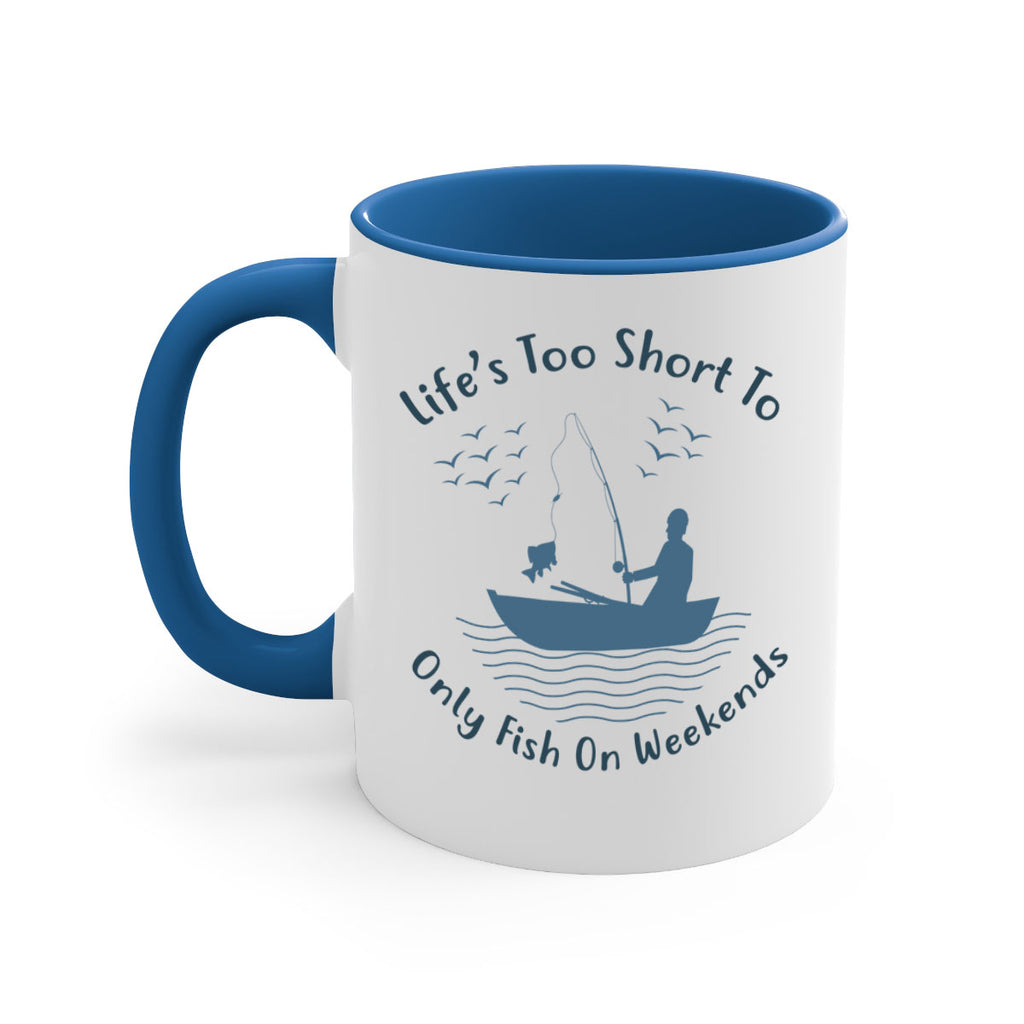 lifes too short 63#- fishing-Mug / Coffee Cup