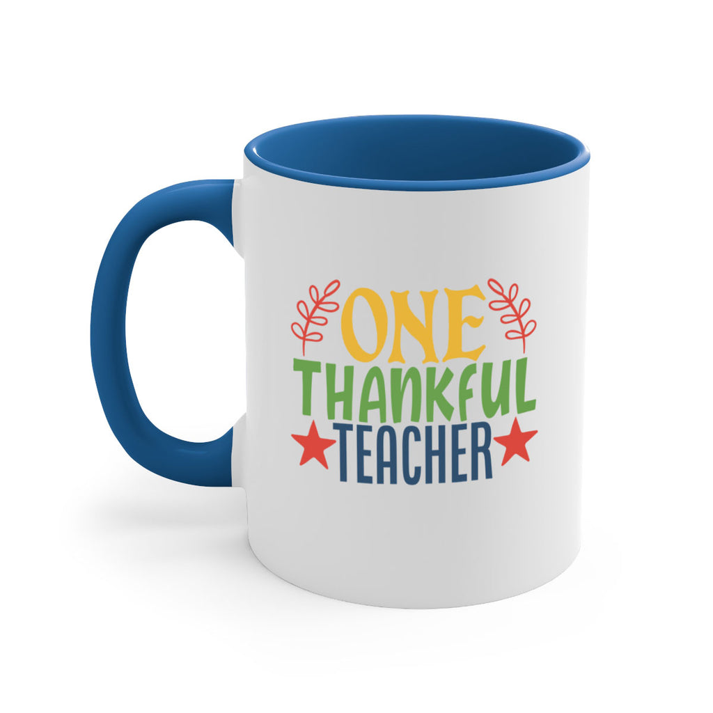 one thankful teacher Style 157#- teacher-Mug / Coffee Cup