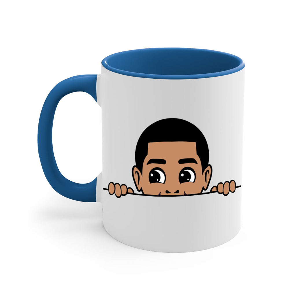 peekaboo boy 17#- Black men - Boys-Mug / Coffee Cup