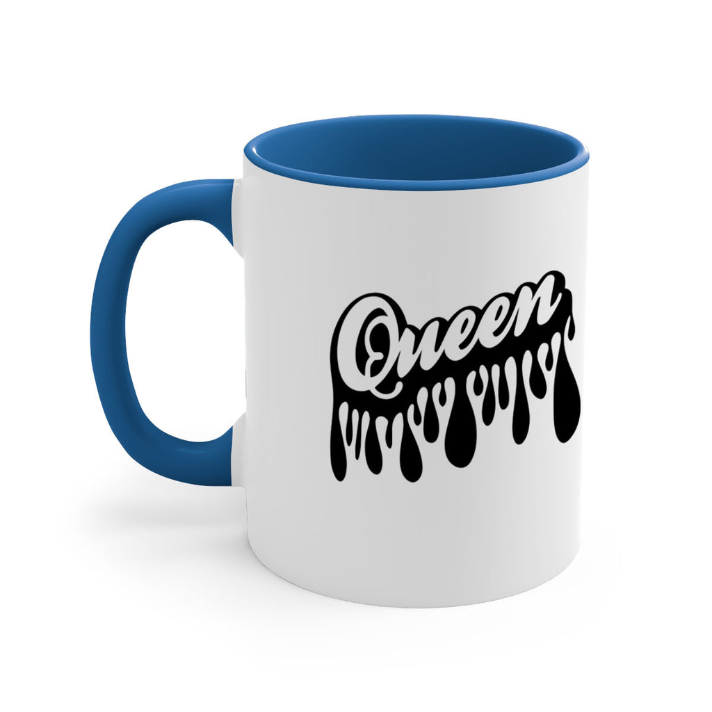 queen- black words - phrases-Mug / Coffee Cup