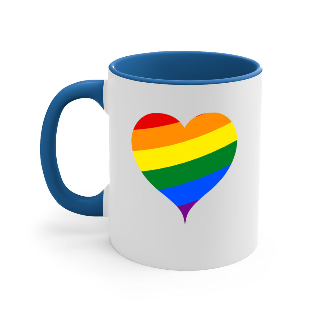 rainbow hear 8#- lgbt-Mug / Coffee Cup