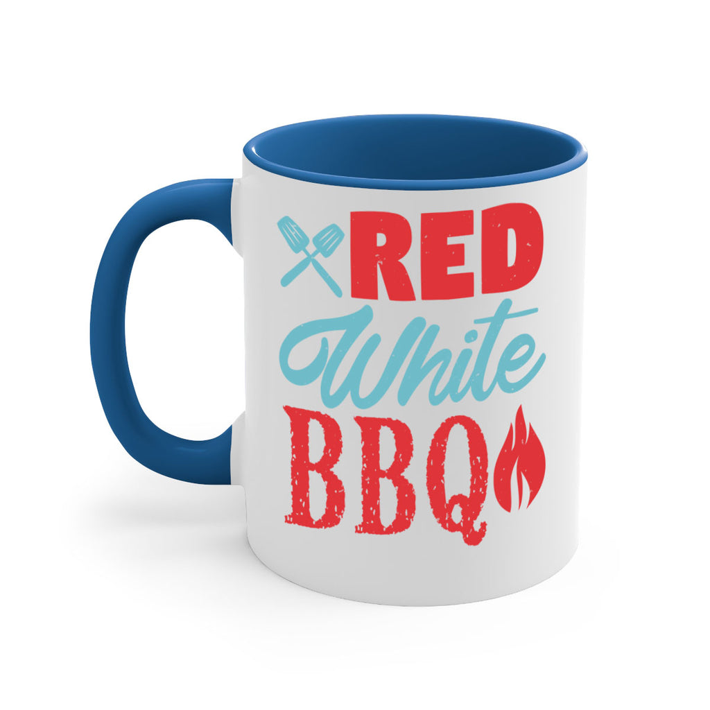 red white bbq 15#- bbq-Mug / Coffee Cup