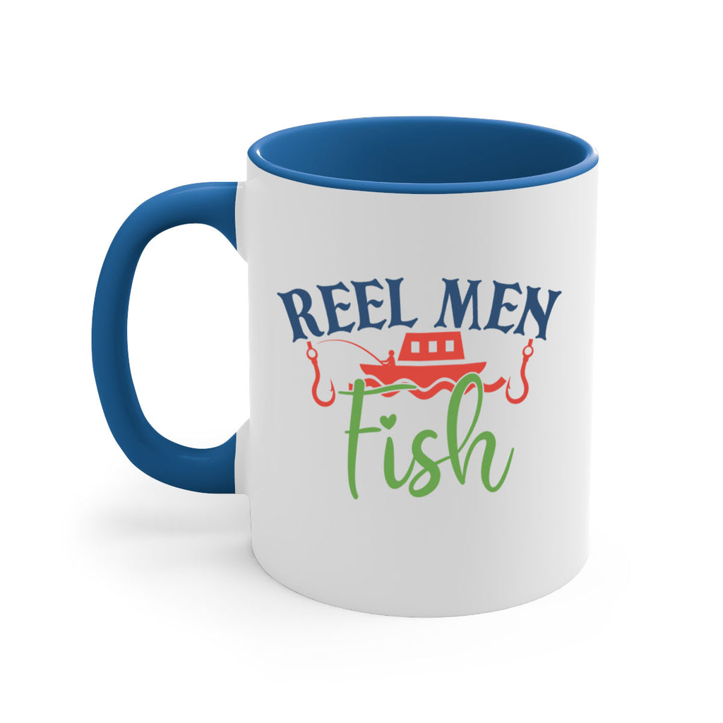 reel men fish 196#- fishing-Mug / Coffee Cup