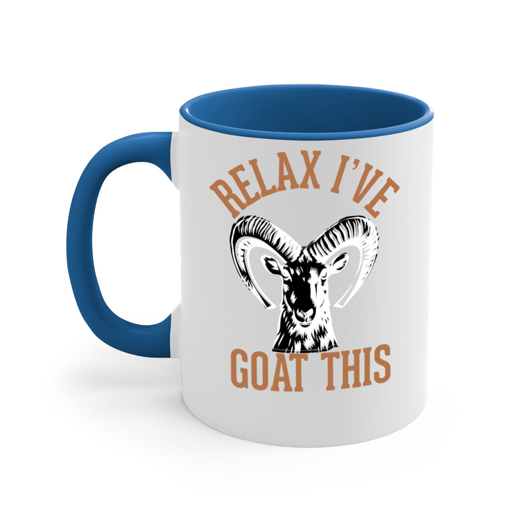 relax i’ve goat this Style 2#- goat-Mug / Coffee Cup