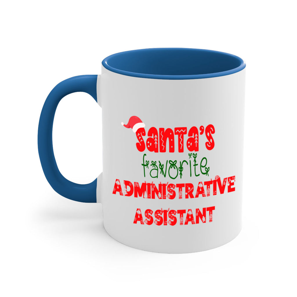 santas favorite administrative assistant style 623#- christmas-Mug / Coffee Cup